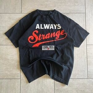 Strange Music Always Strange Tech N9ne Graphic T-Shirt Mens Black Short Sleeve